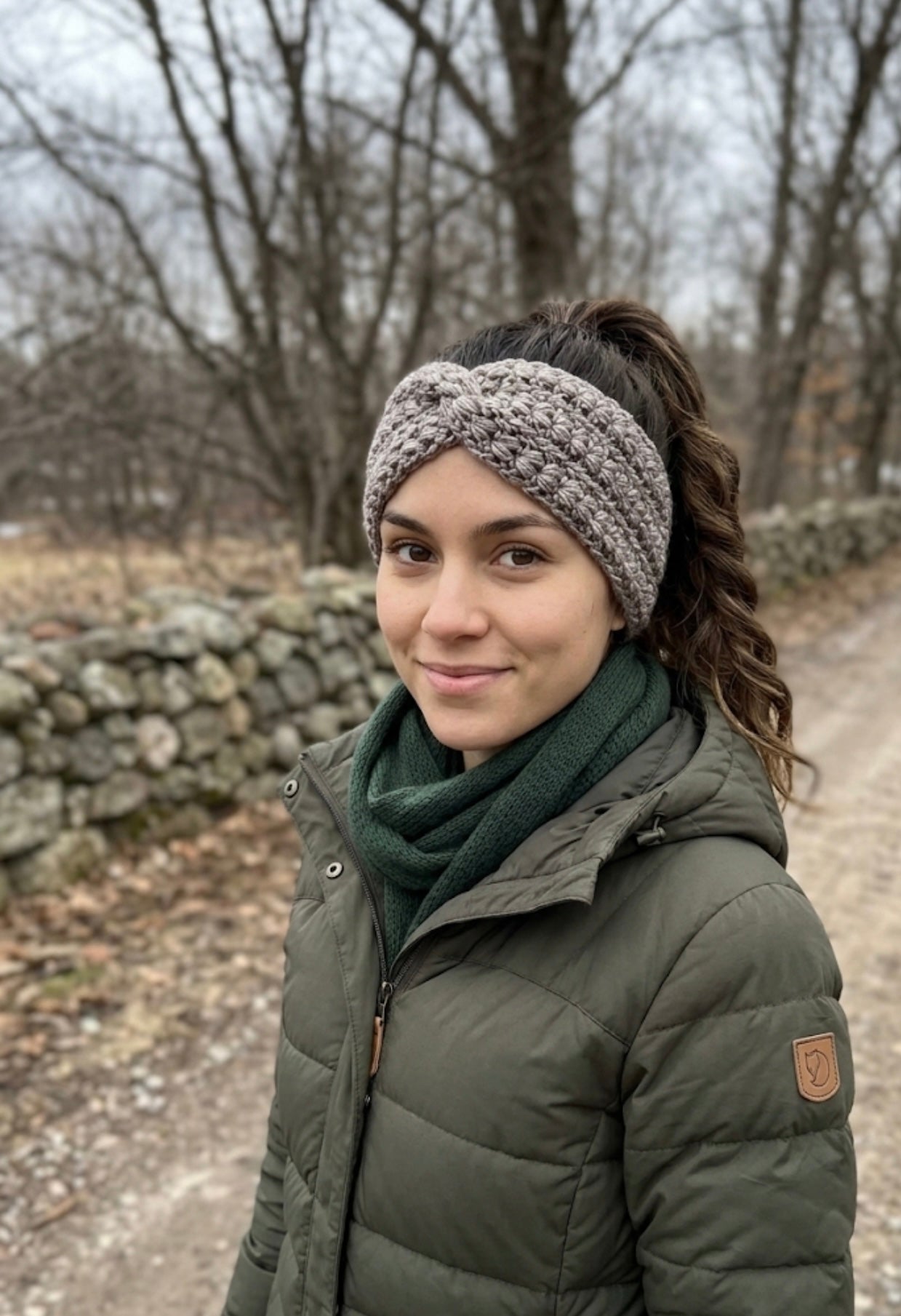 Twisted Infinity Headband Crochet Pattern