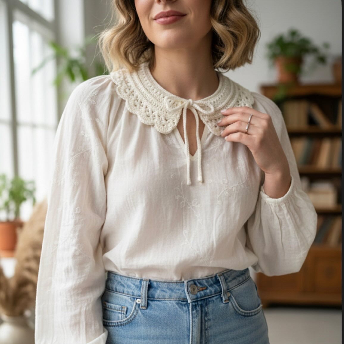 Lovely collar Crochet Pattern