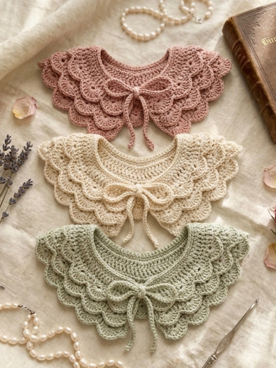 Cutie collar Crochet Pattern