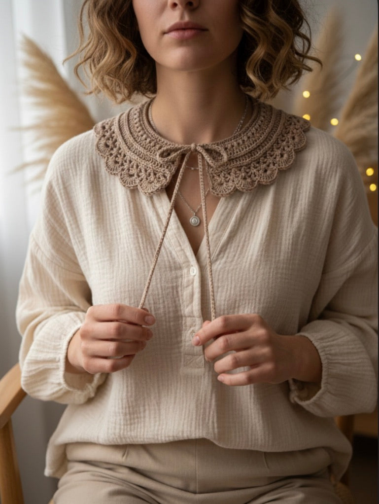 Lovely collar Crochet Pattern