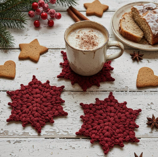Snowflake Star coaster
