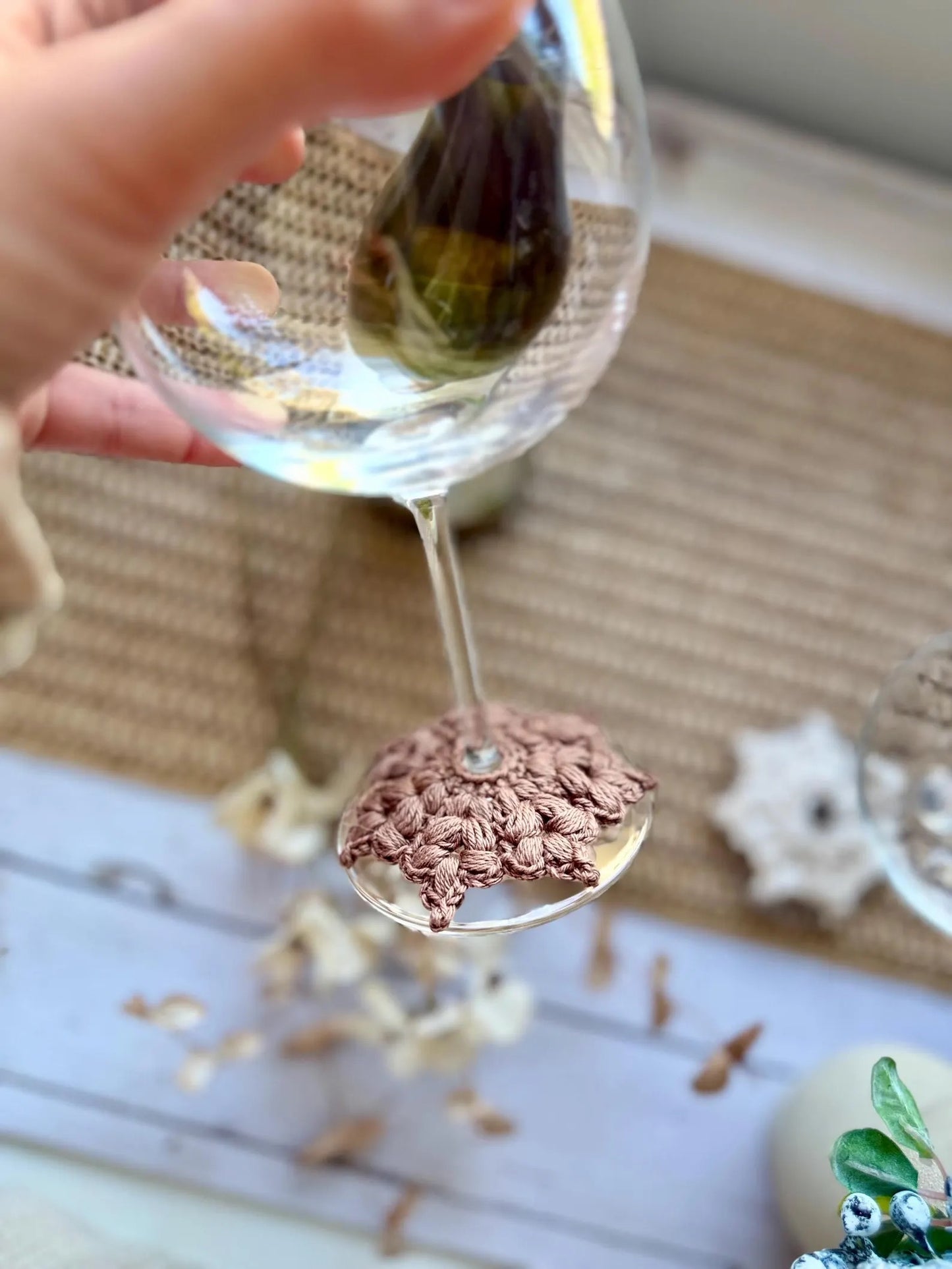 Snowflake Star Glass markers