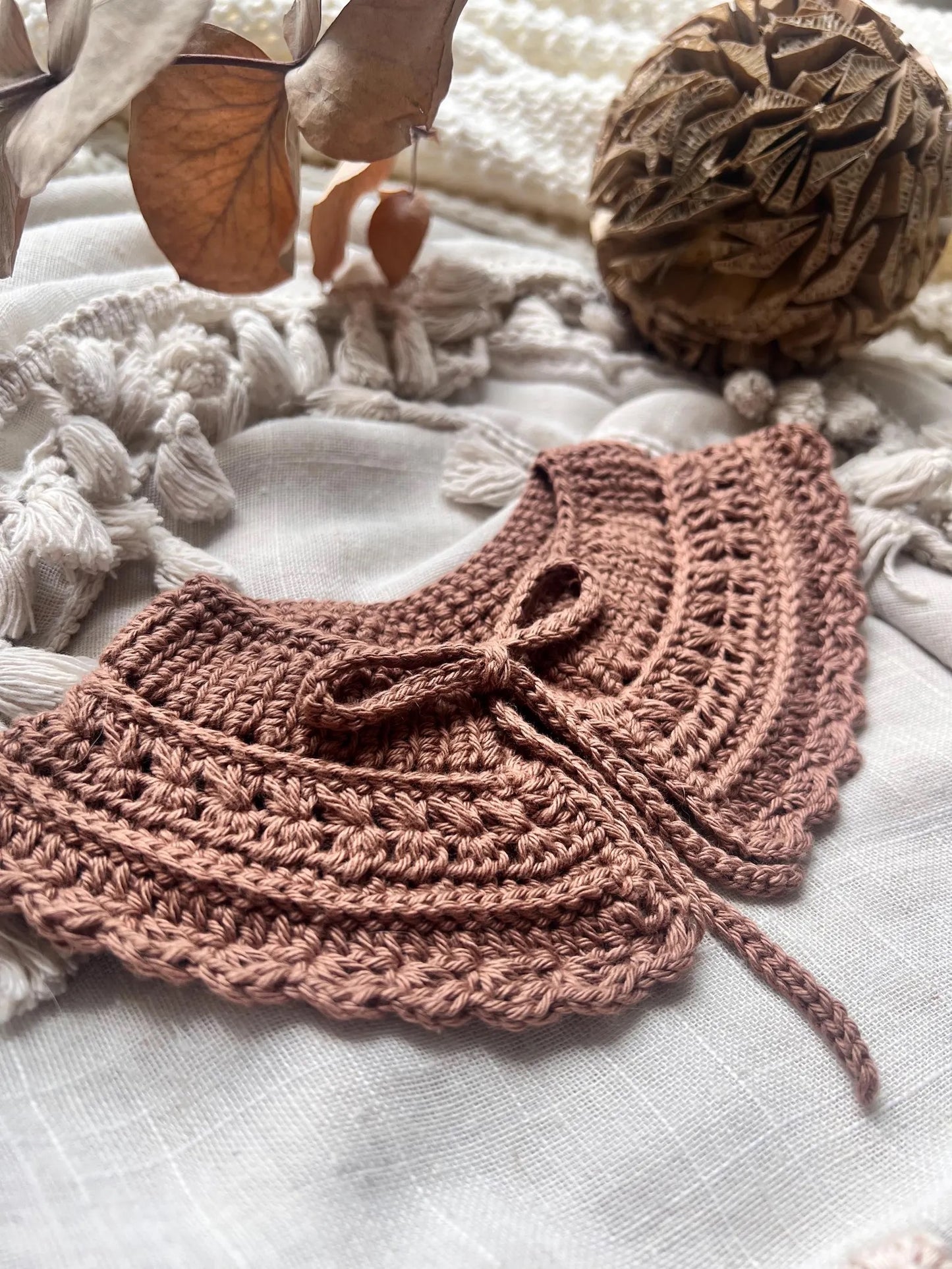 Lily Collar Crochet Pattern