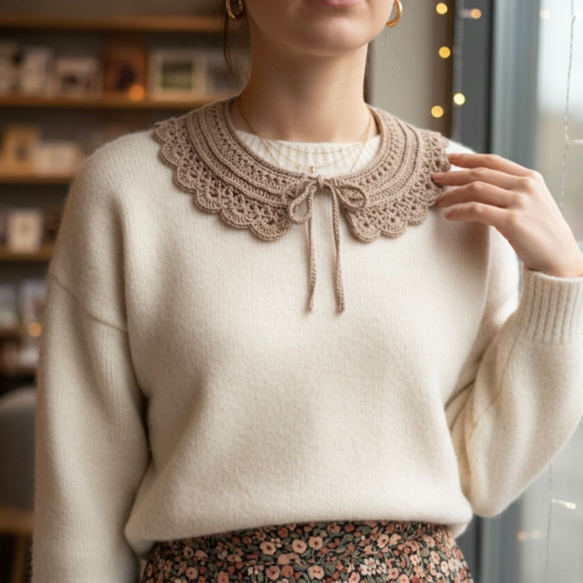 Lovely collar Crochet Pattern