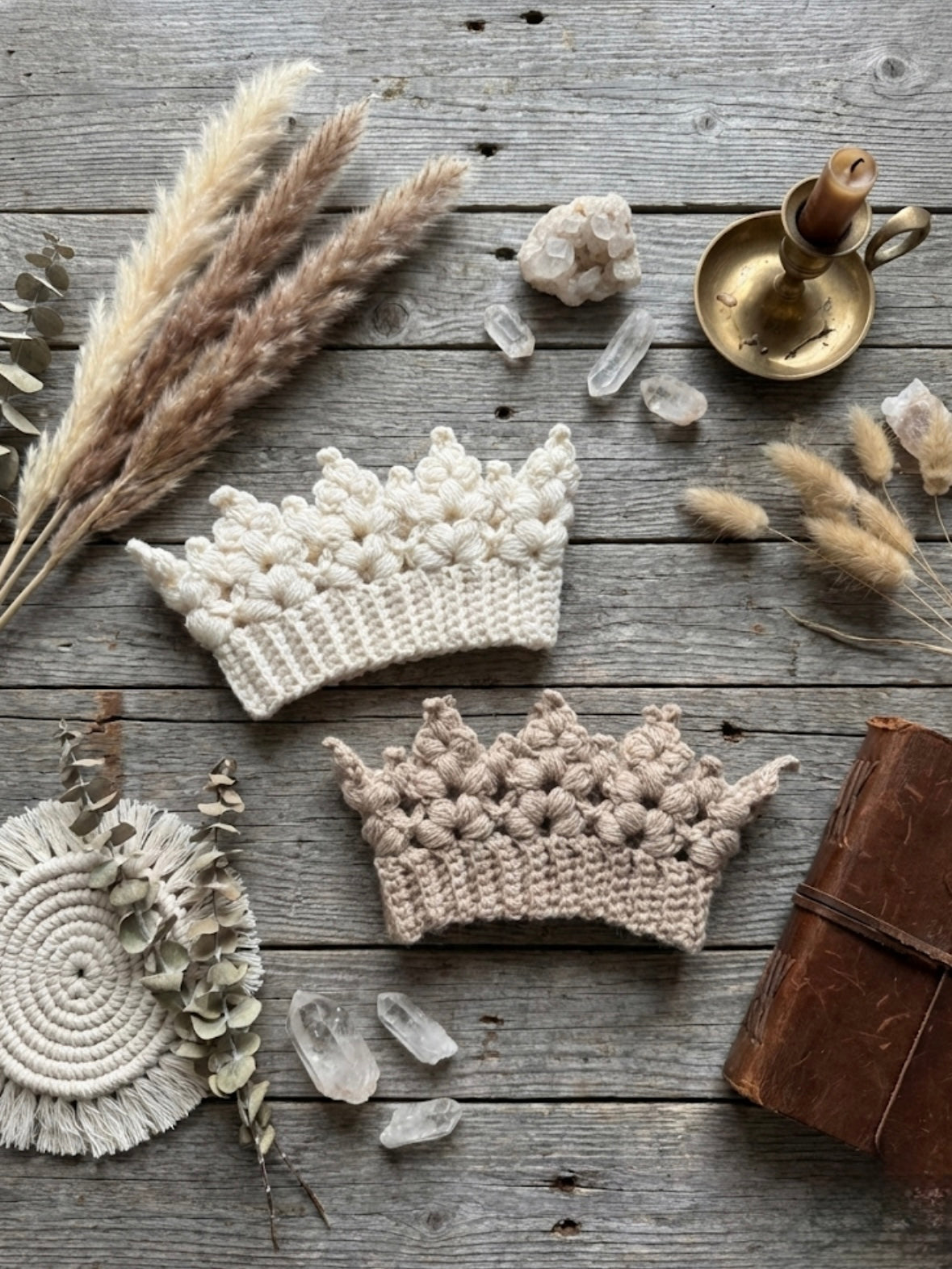 Crown Headband Crochet Pattern