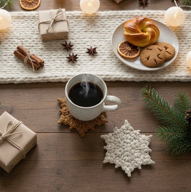 6 Snowflake patterns