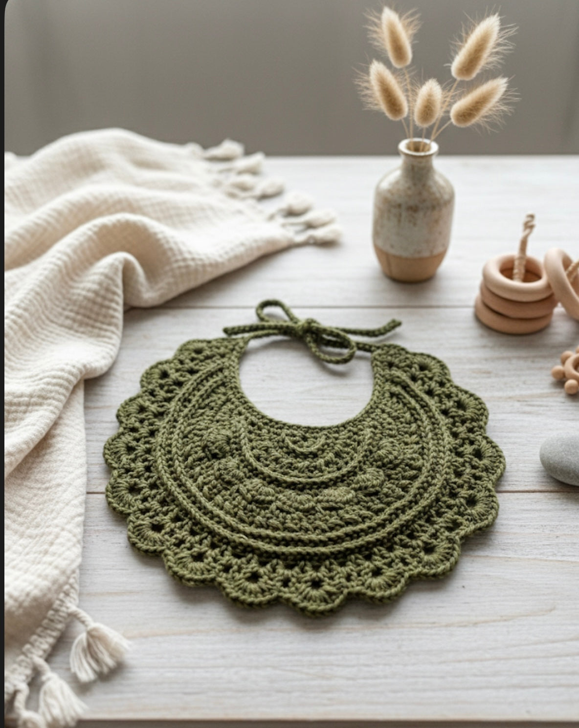 Lovely BIB Crochet Pattern