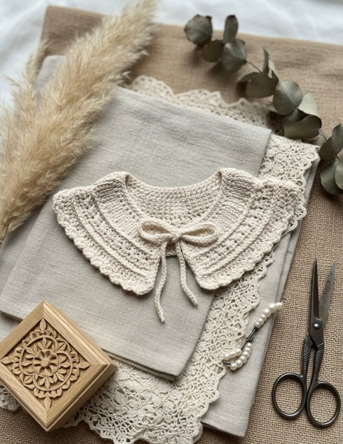 Lily Collar Crochet Pattern