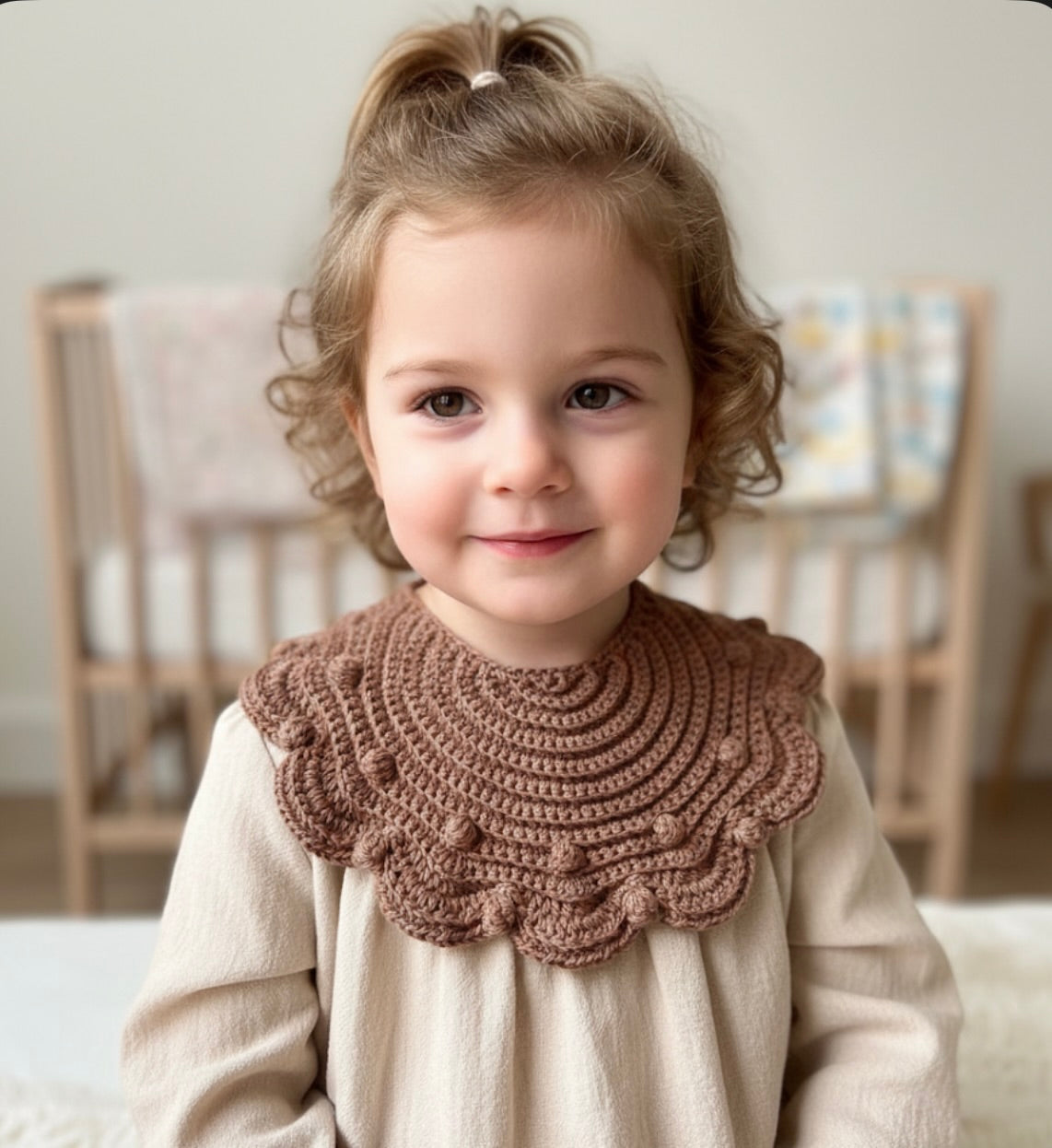 Daisy Bib crochet pattern