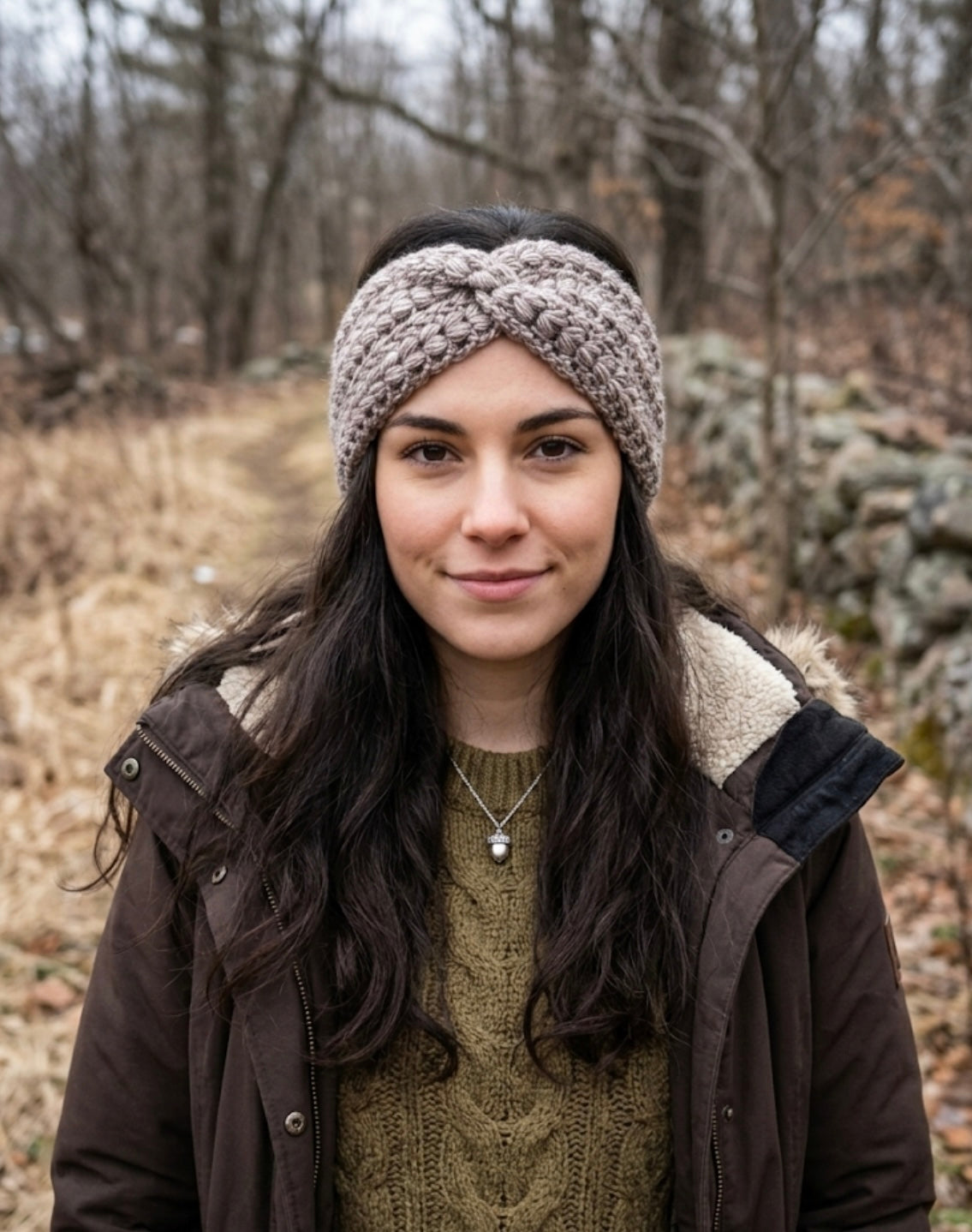 Twisted Infinity Headband Crochet Pattern