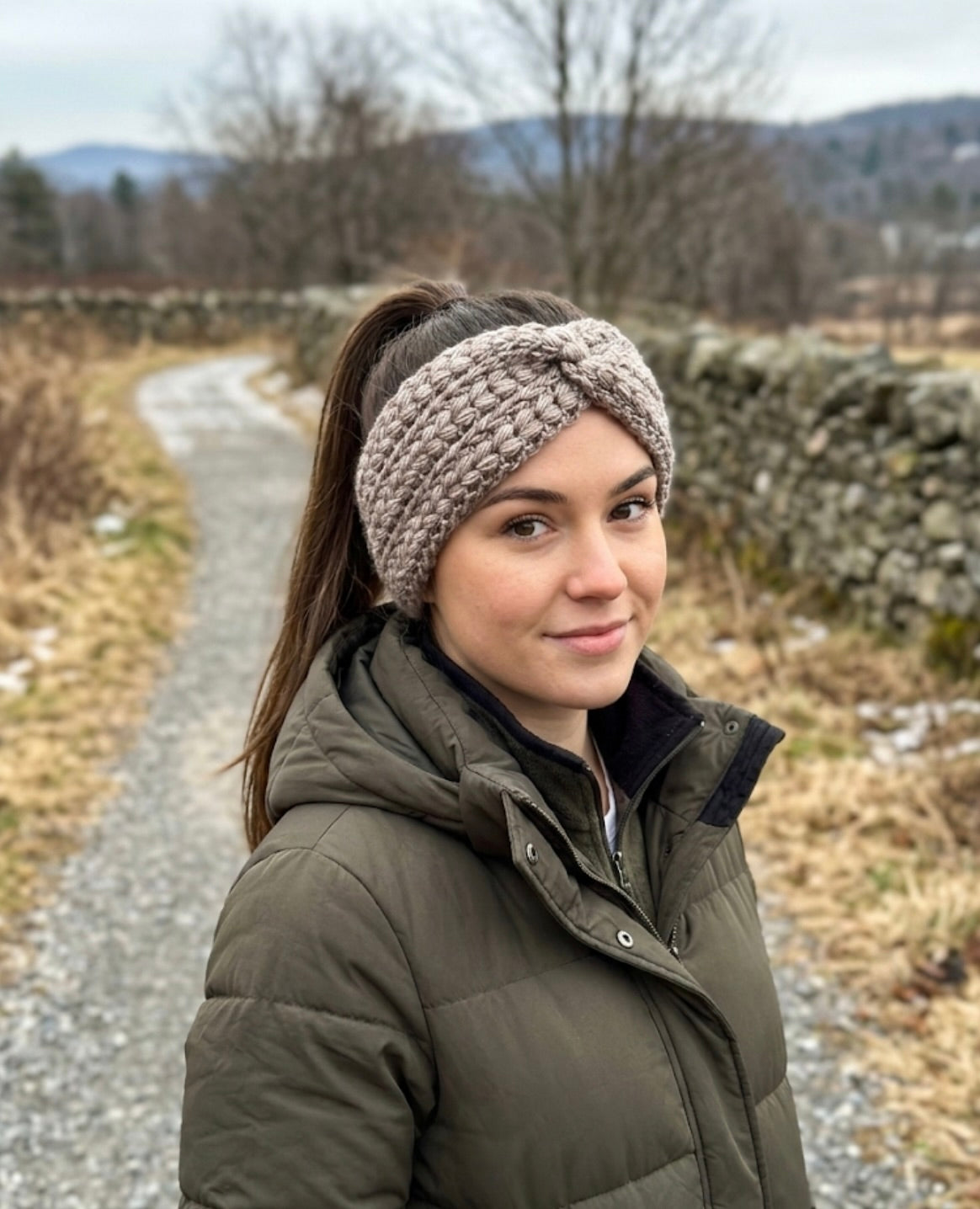 Twisted Infinity Headband Crochet Pattern