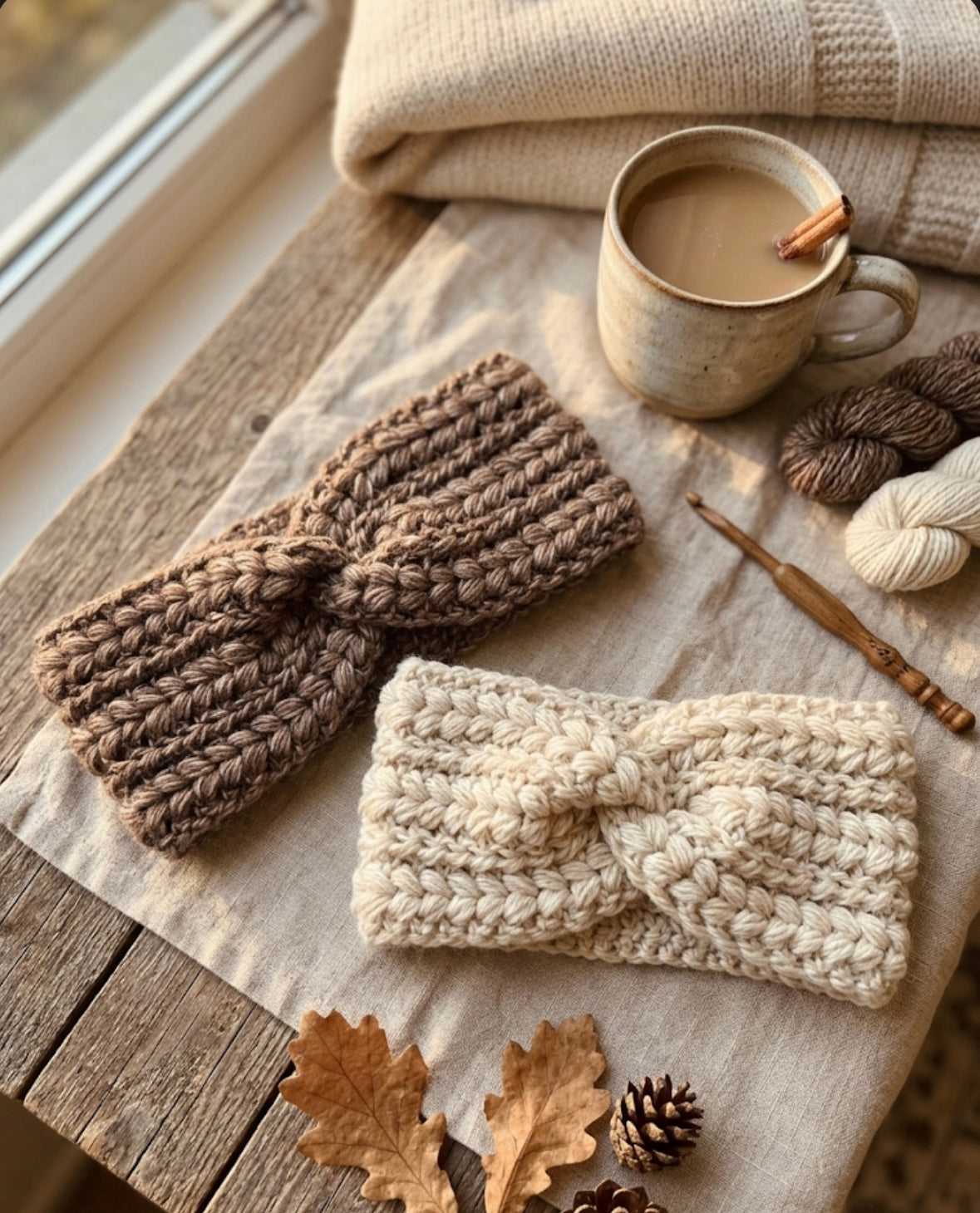Twisted Infinity Headband Crochet Pattern