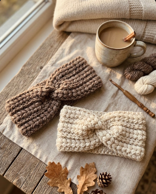 Twisted Infinity Headband Crochet Pattern