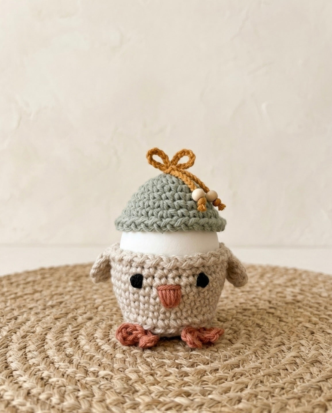 Easter Chicken Egg Cup Pattern PDF