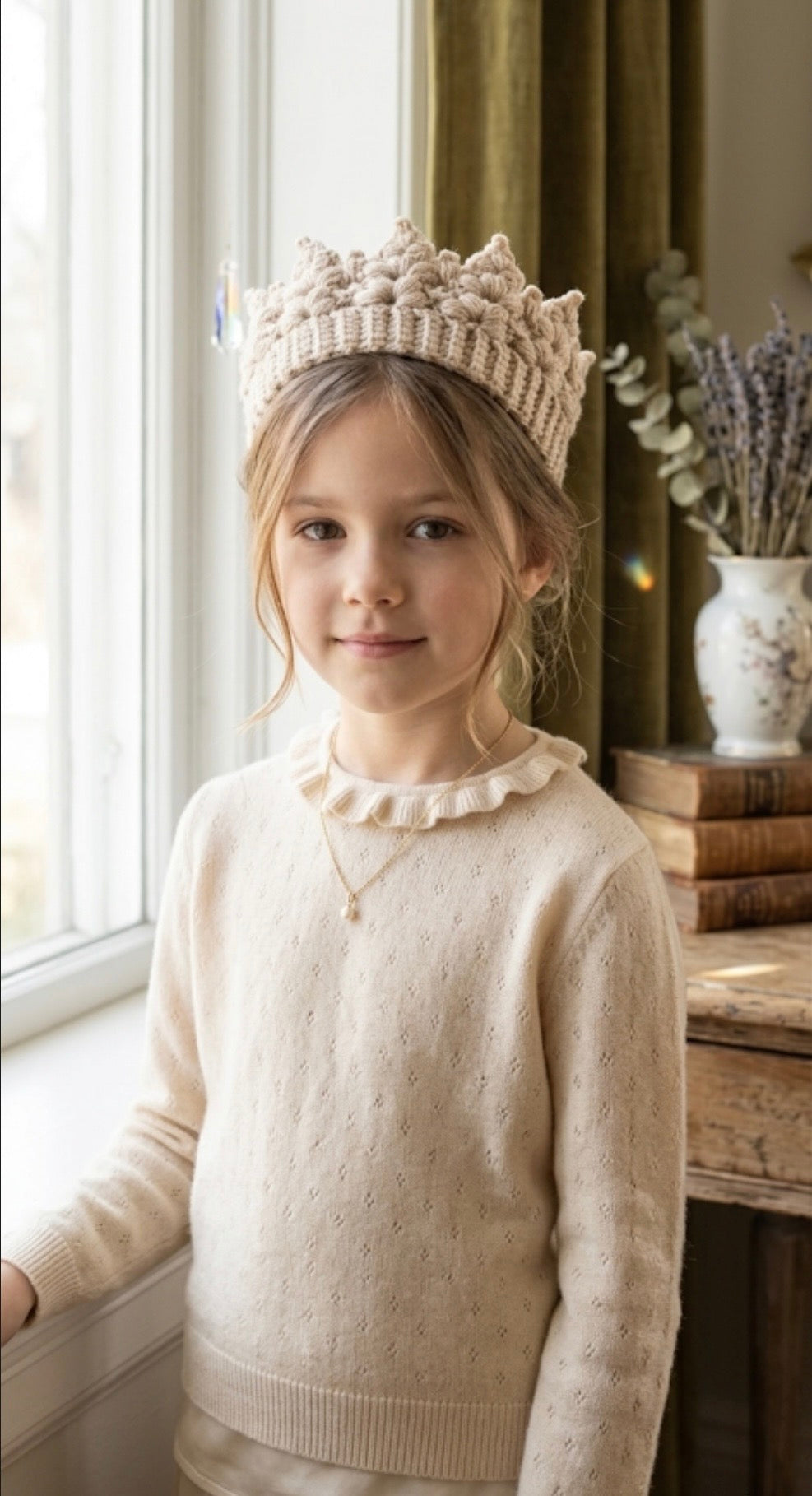 Crown Headband Crochet Pattern
