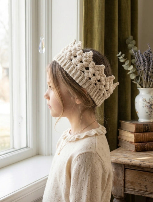 Crown Headband Crochet Pattern
