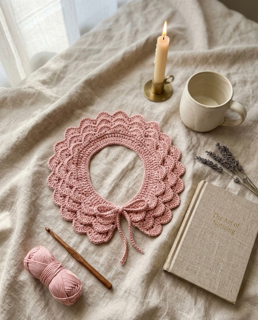 Cutie collar Crochet Pattern
