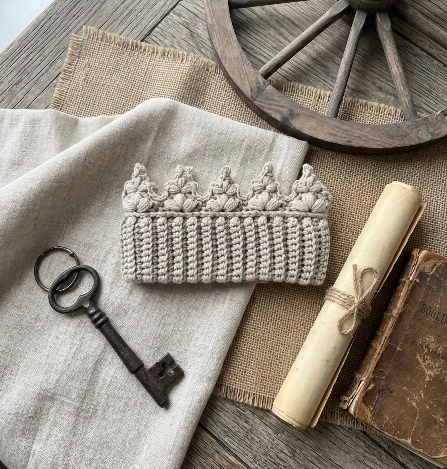 Luna Crown Headband Crochet Pattern