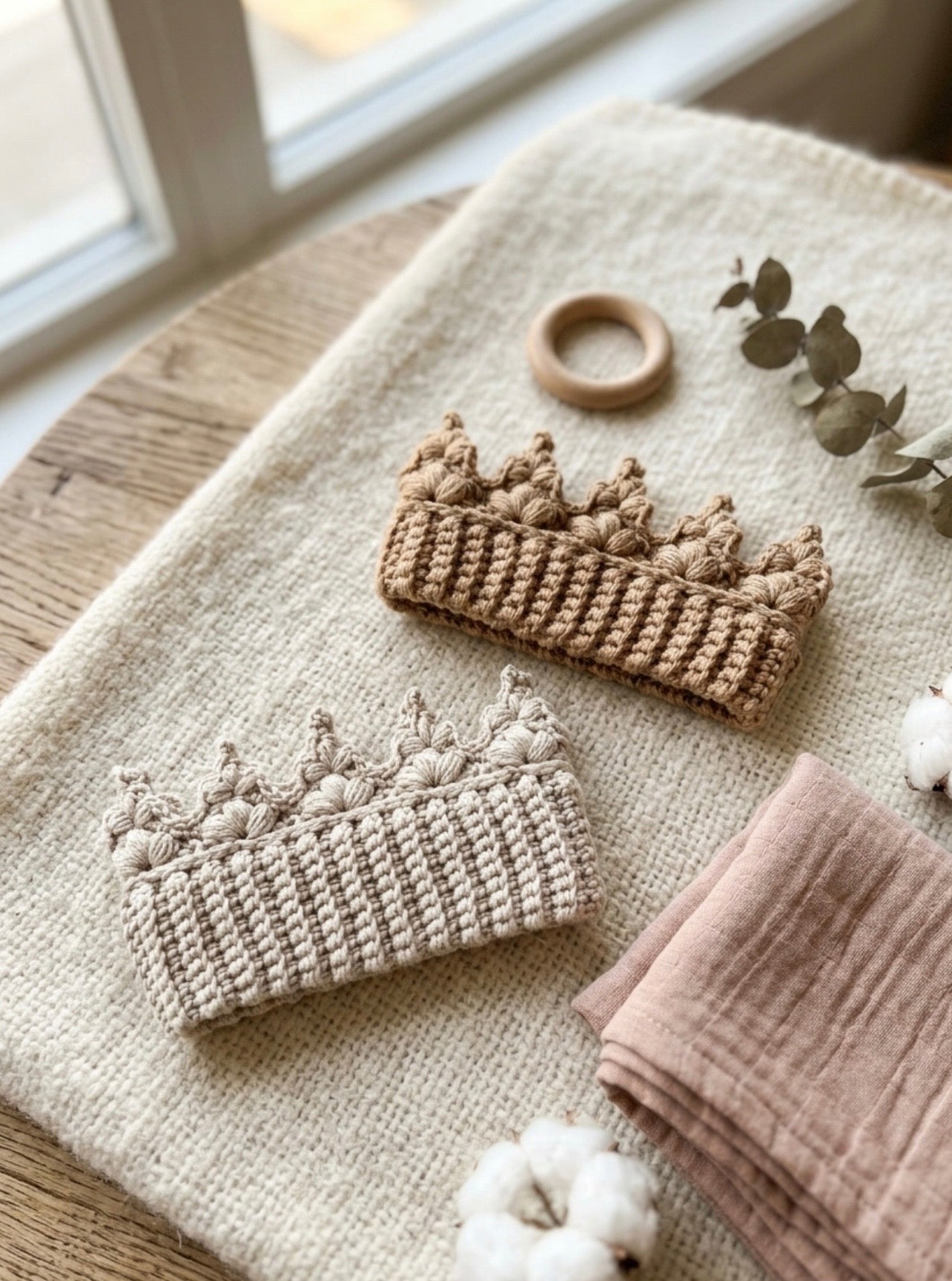Luna Crown Headband Crochet Pattern
