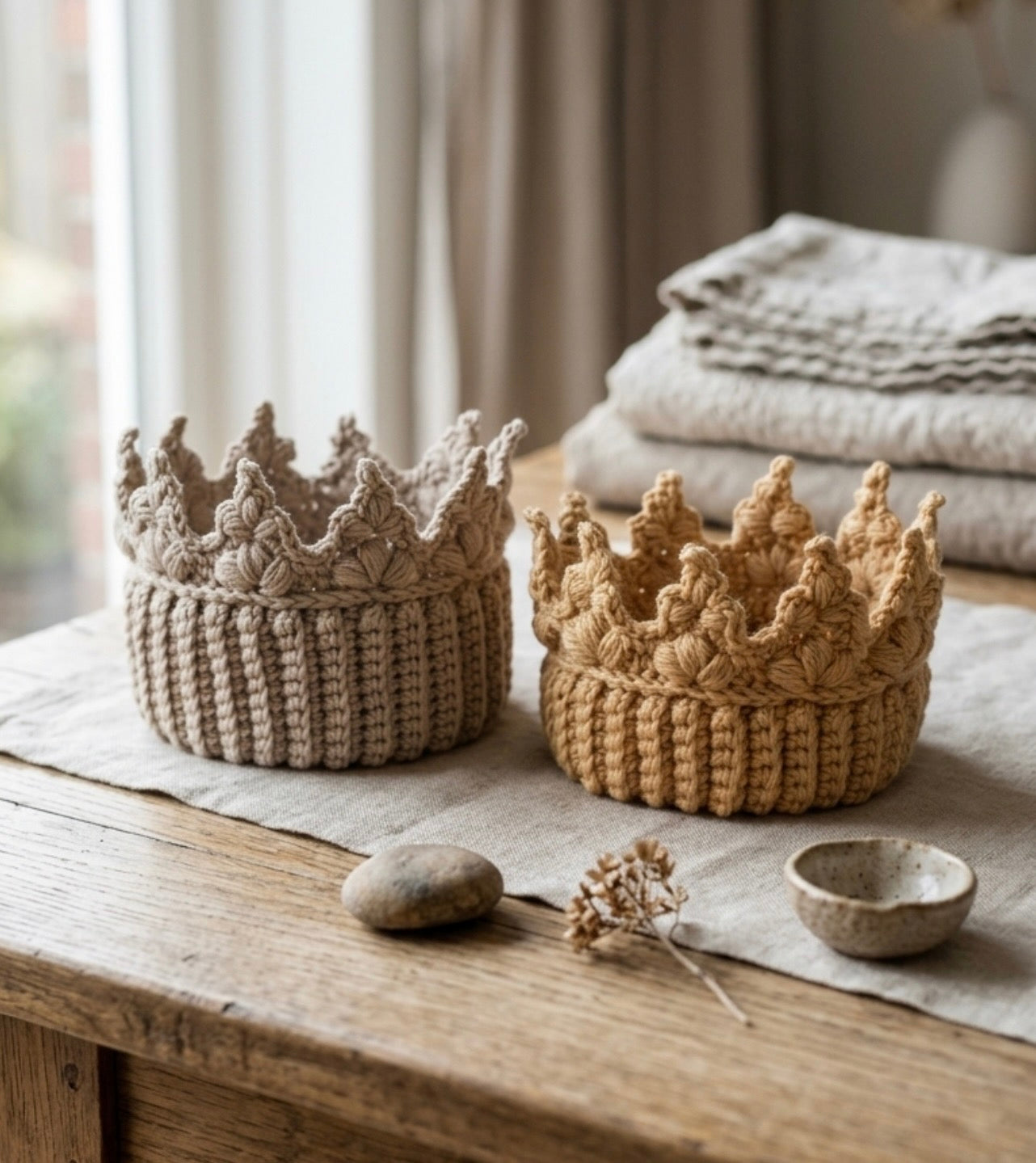 Luna Crown Headband Crochet Pattern