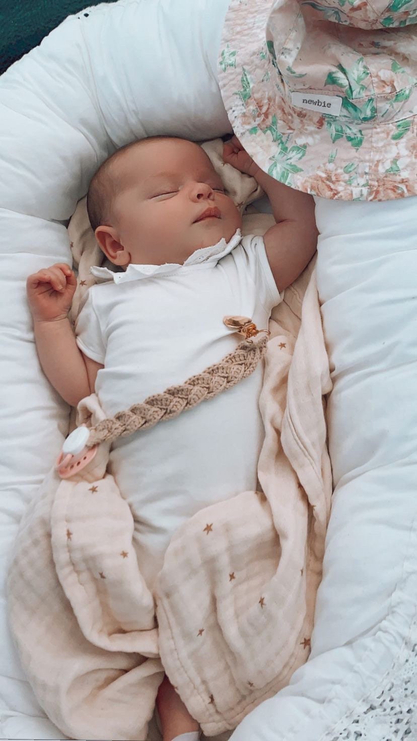 Crochet pattern Pacifier holder / Braided Pacifier holder